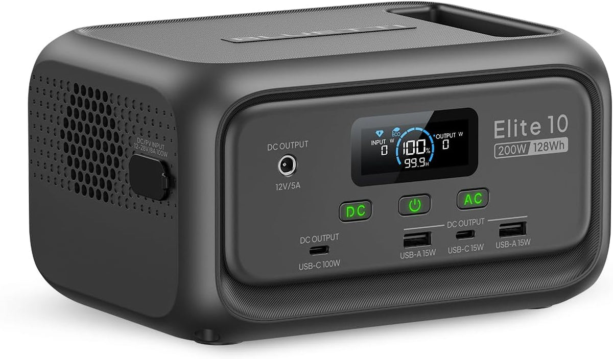BLUETTI Elite 10 Mini Portable Power Station (128Wh)