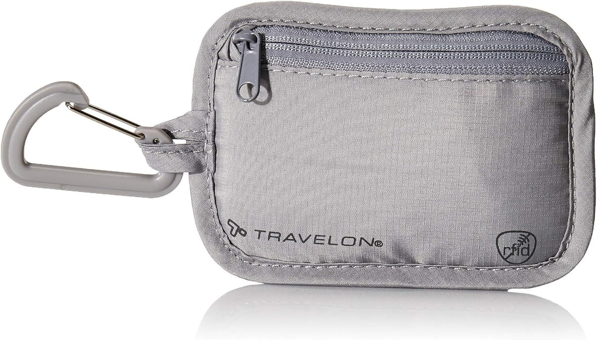 Travelon RFID Clip Stash Pouch — Cards & Cash Under Your Clothes