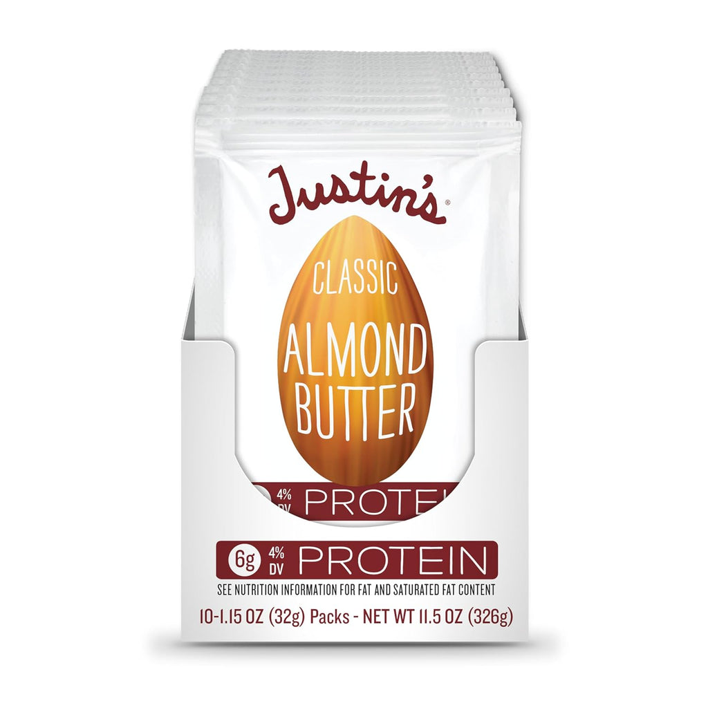 Justin's Classic Almond Butter squeeze packs box — photo 3