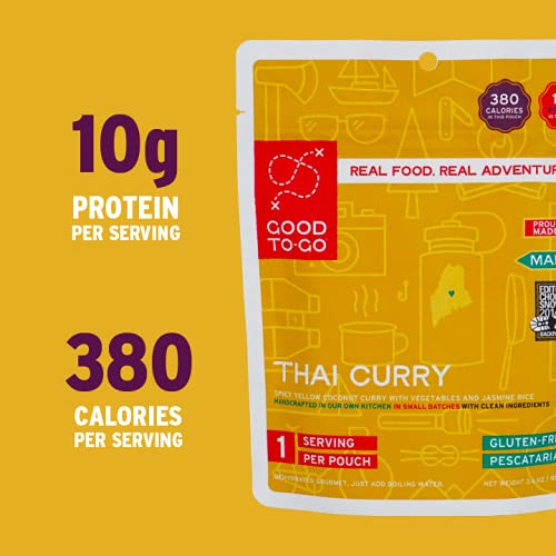 Good To-Go Thai Curry dehydrated meal pouch — photo 3