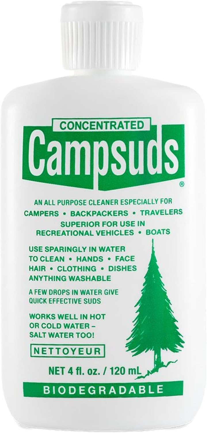 Sierra Dawn Campsuds biodegradable camp soap bottle