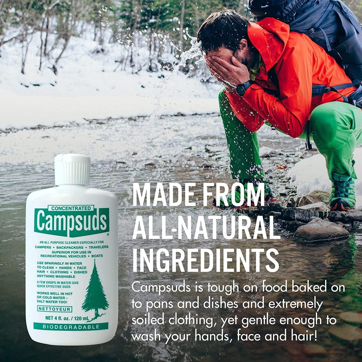 Sierra Dawn Campsuds biodegradable camp soap bottle — photo 2