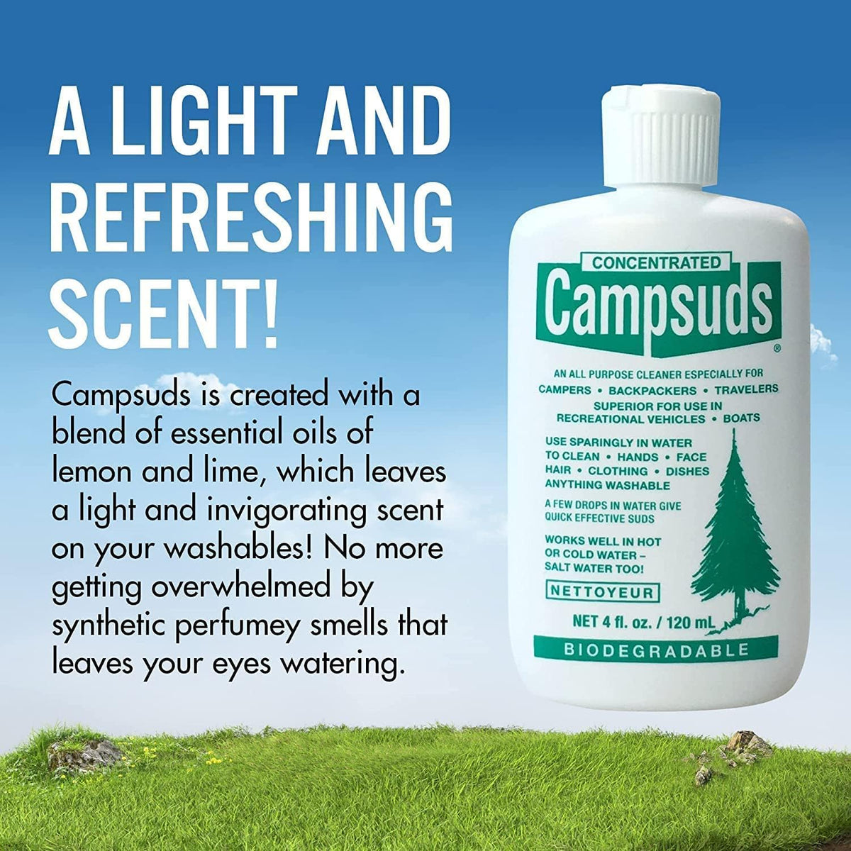 Sierra Dawn Campsuds biodegradable camp soap bottle — photo 3