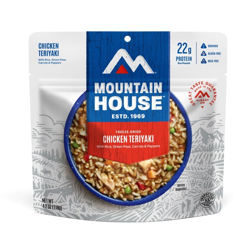 Mountain House Chicken Teriyaki freeze-dried meal pouches, 6-pack — photo 2