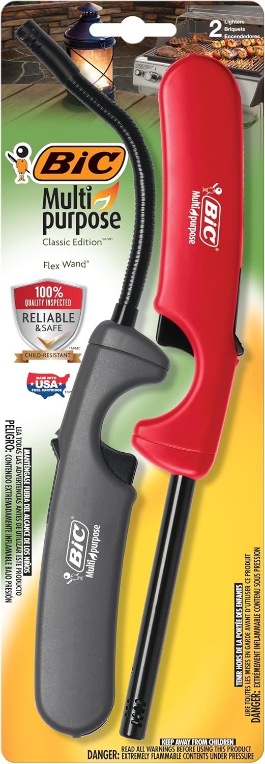 BIC multi-purpose classic edition long wand lighter