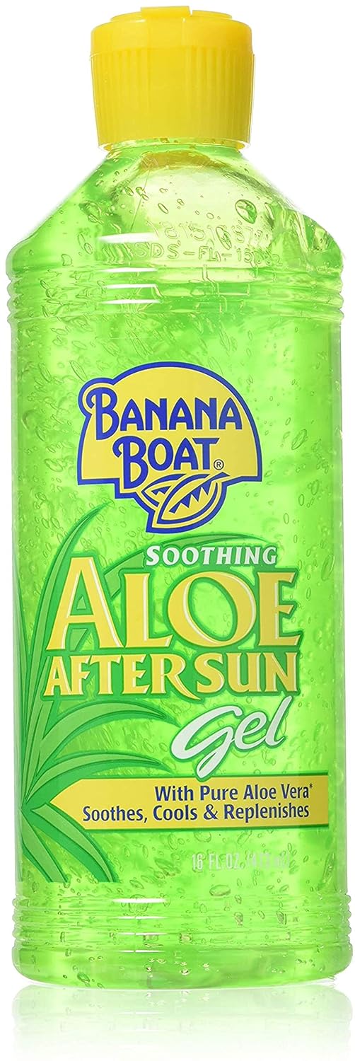 Banana Boat soothing aloe after sun gel 16 ounce bottle