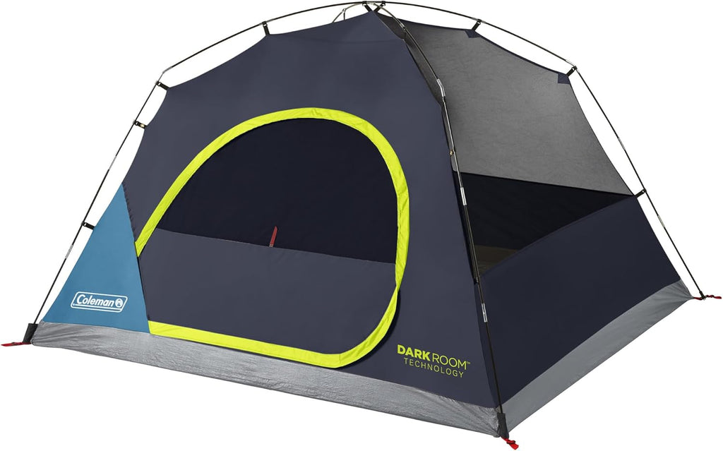 Coleman Skydome Dark Room 4-person tent with taller walls for festival sleep — photo 2
