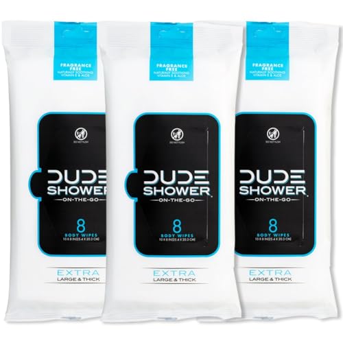 Unscented Camp Body Wipes Multipack — Waterless Refresh | Dustproof Supply