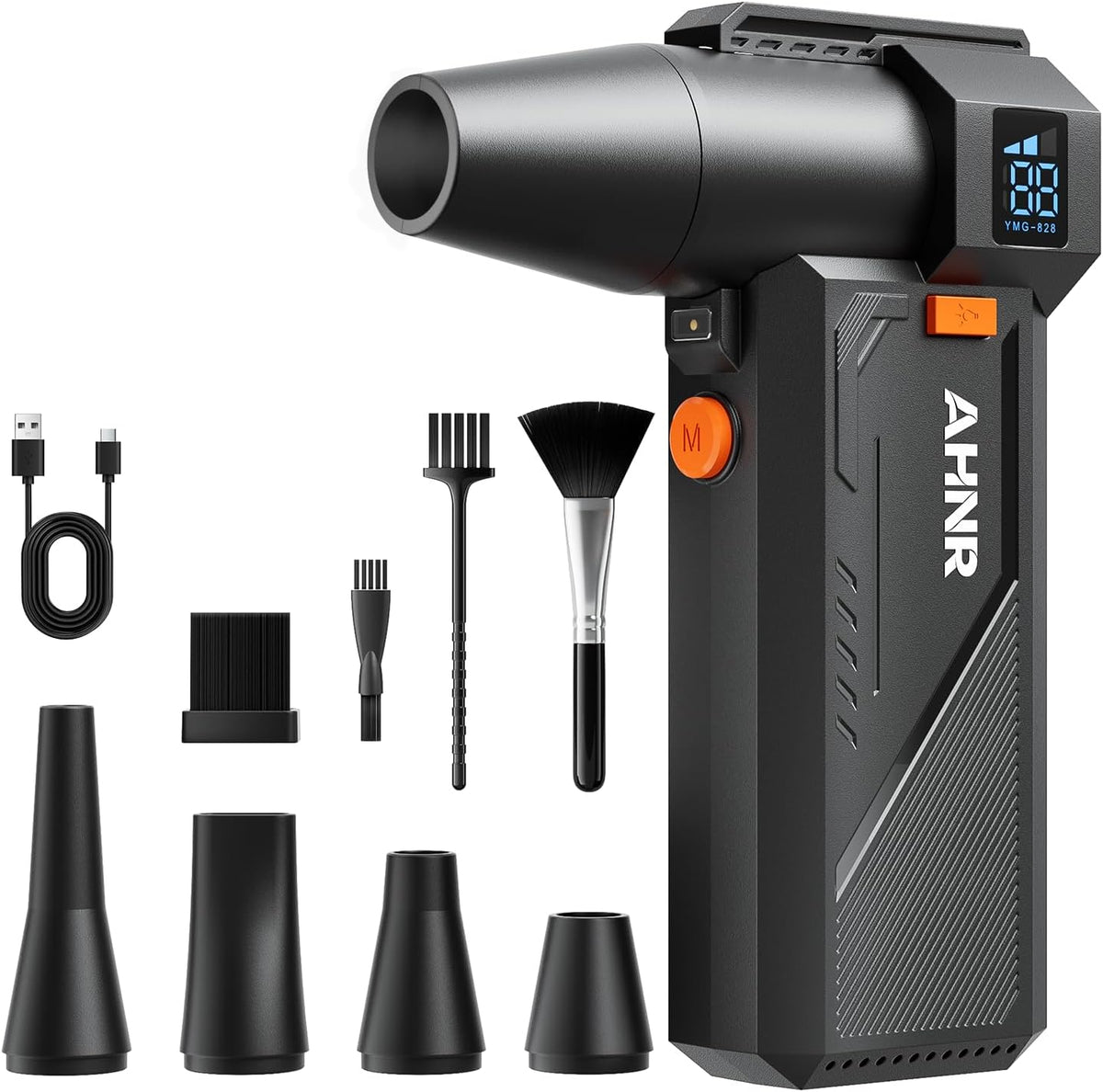 AHNR Compressed Air Duster — 160K RPM Rechargeable