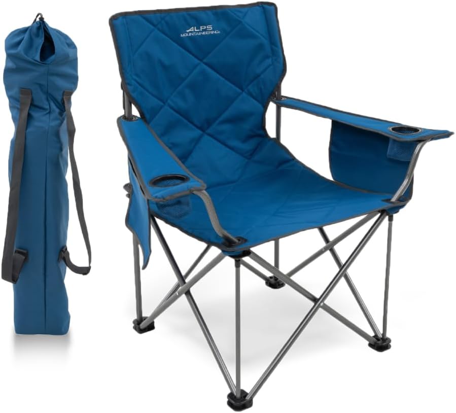 ALPS Mountaineering King Kong oversized camping chair with mesh cup holders and pockets