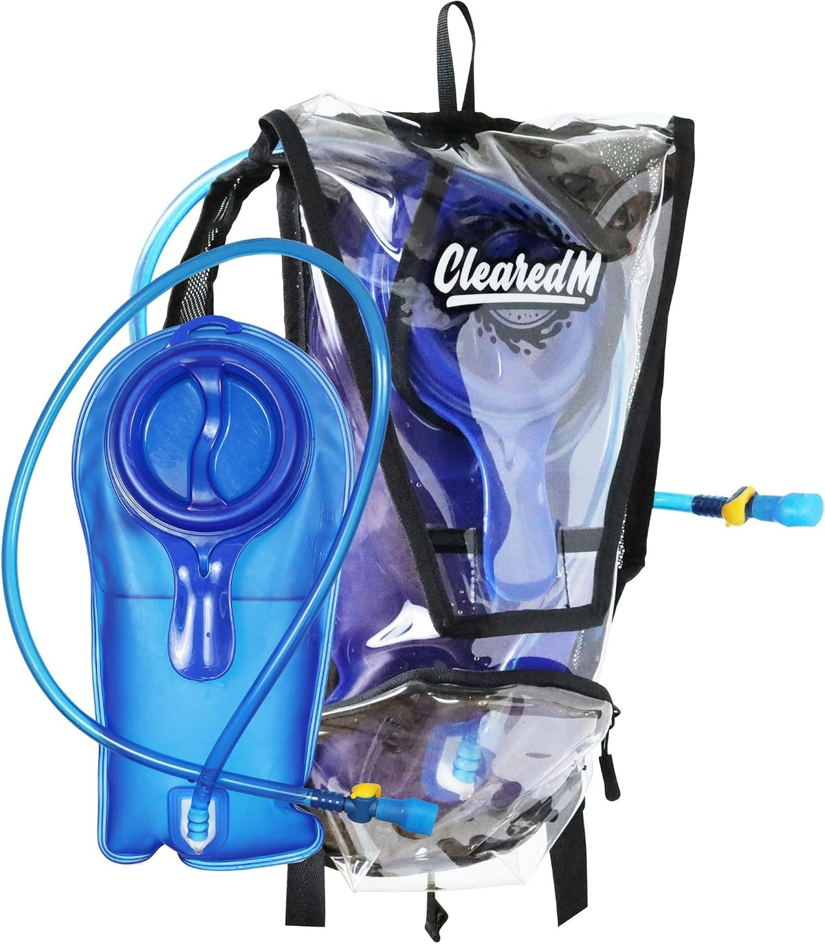 ClearedM Clear Hydration Pack 1.5L — Security-Line Festival Pack