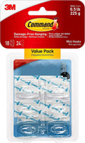 Damage-Free Mini Hooks 18-Pack — Tent & Camp Hang product photo
