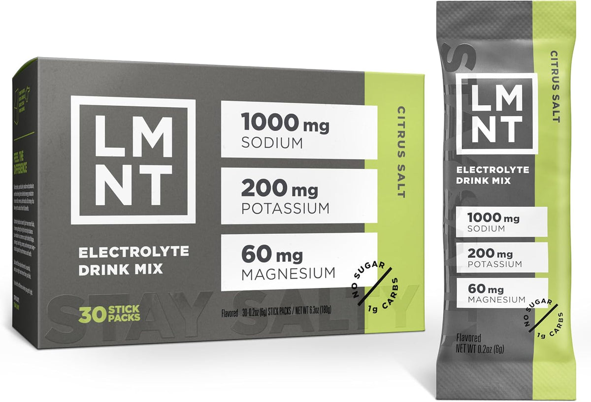 Electrolyte Packets — Zero Sugar High Sodium
