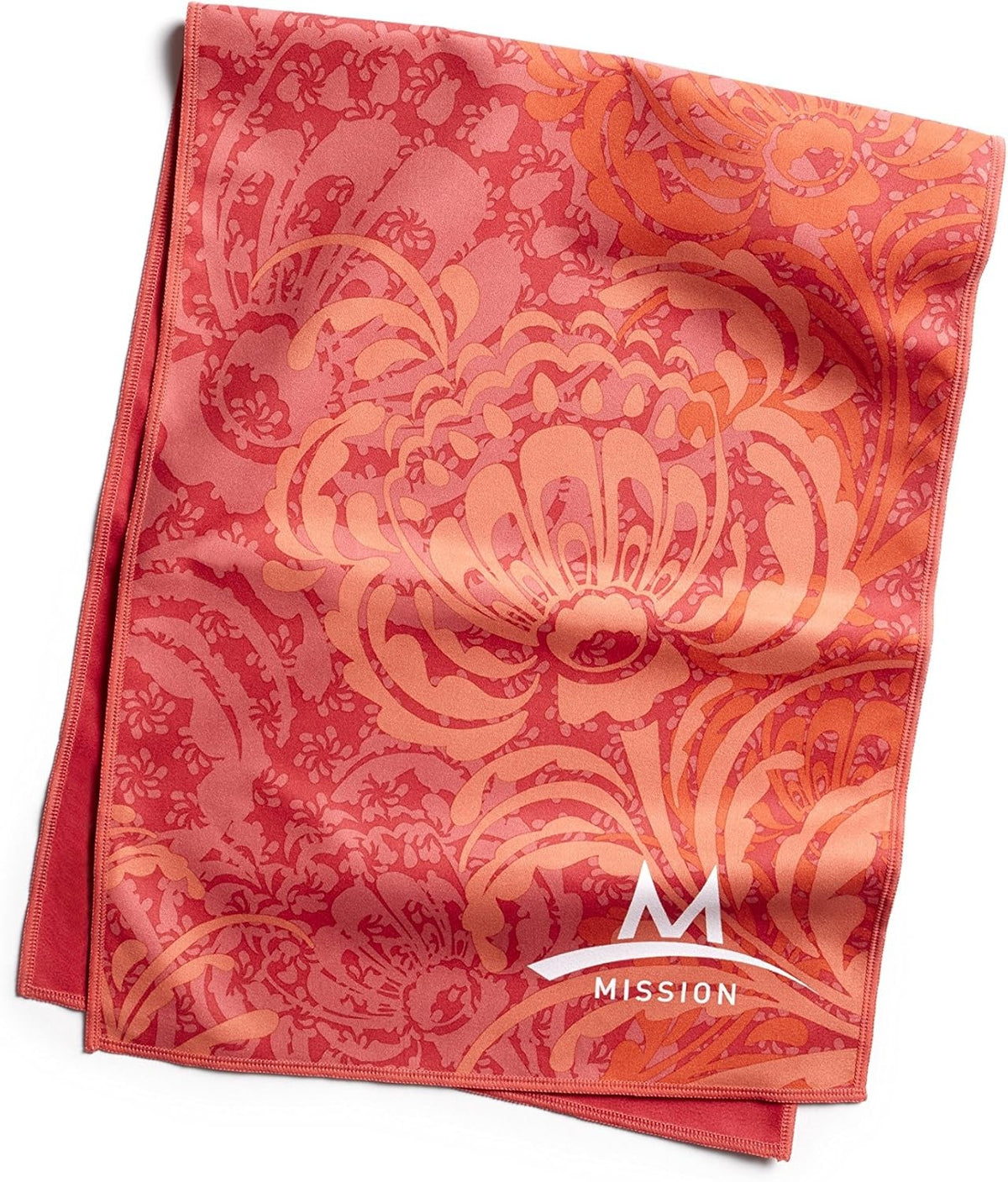 MISSION EnduraCool Peony Coral cooling towel product photo