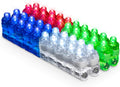 Light-Up LED Jelly Finger Rings 36-Pack