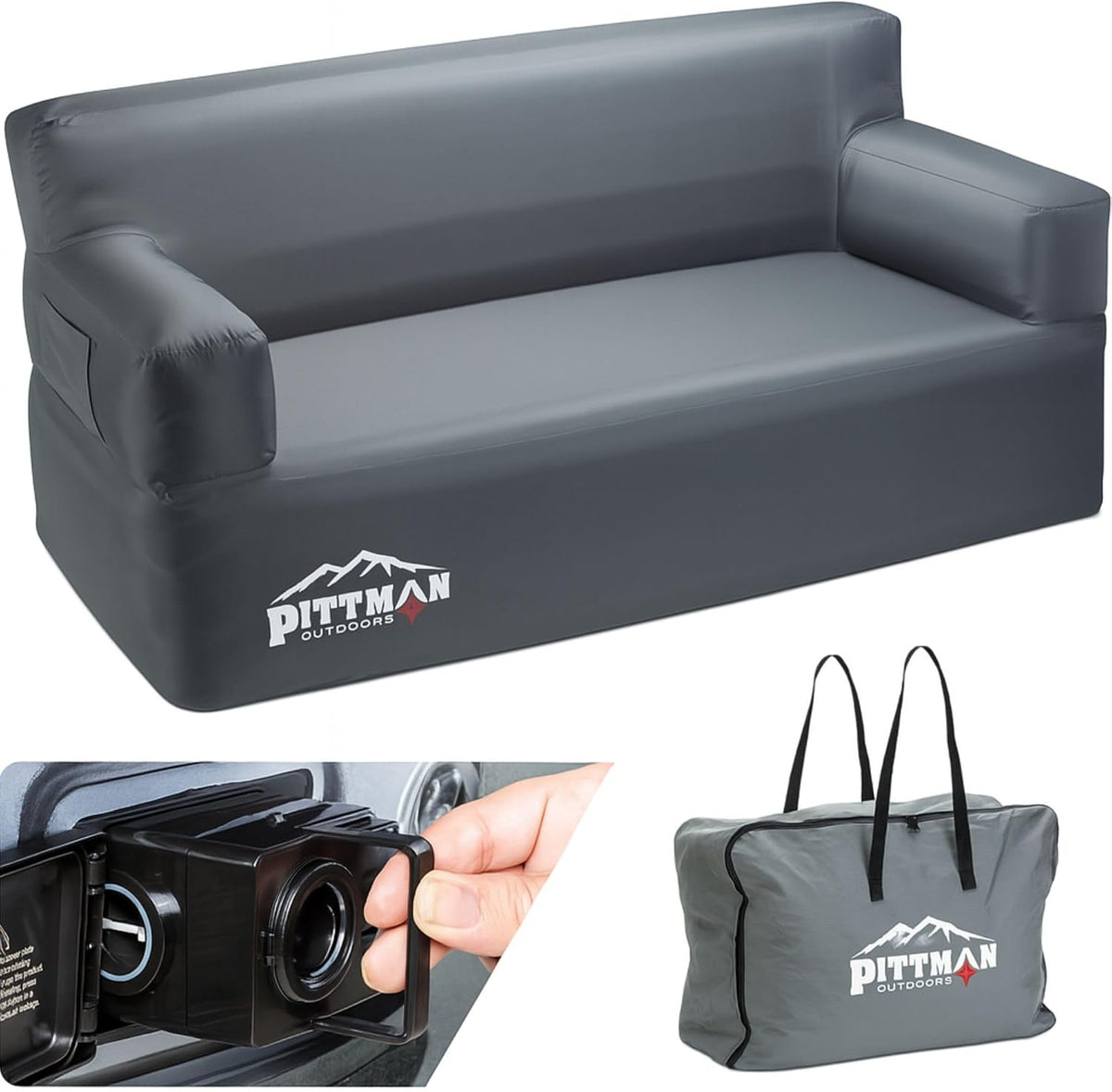 Inflatable Air Couch — Festival Camp Sofa