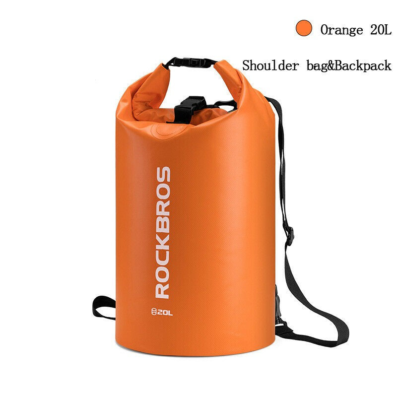 Waterproof Roll-Top Dry Bag 20L — Rain & River Camp product photo