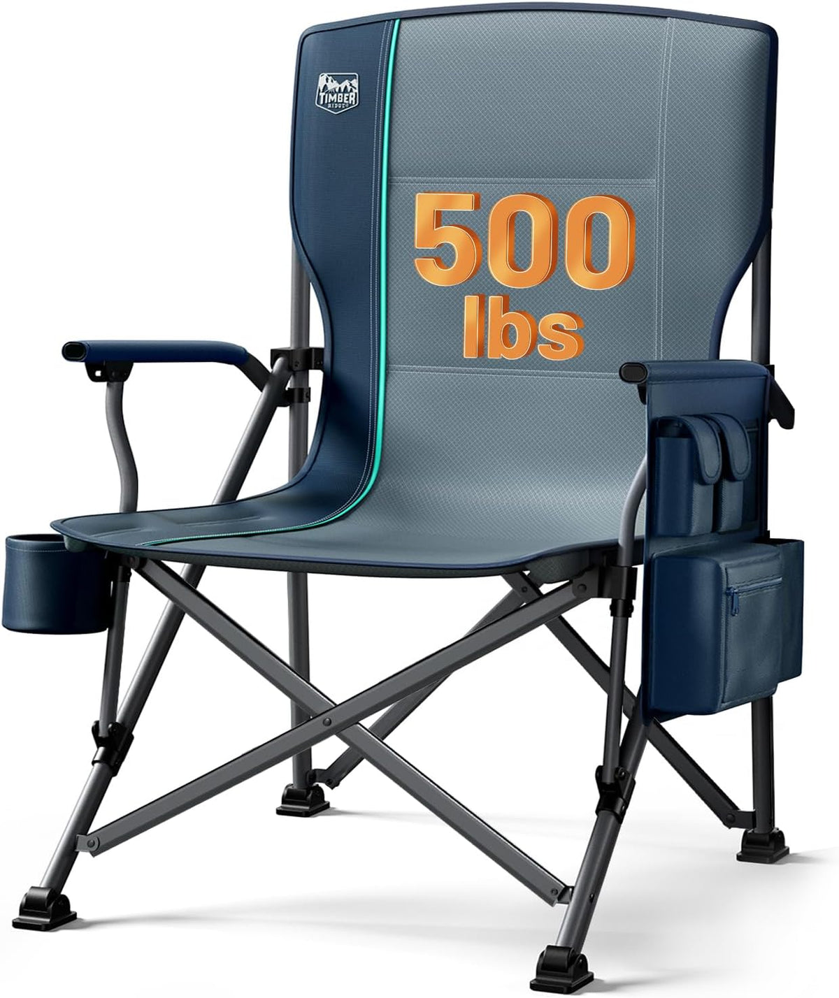 Oversized Heavy-Duty Folding Camp Chair