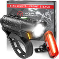 USB Bike Light Set — Front + Rear Rechargeable