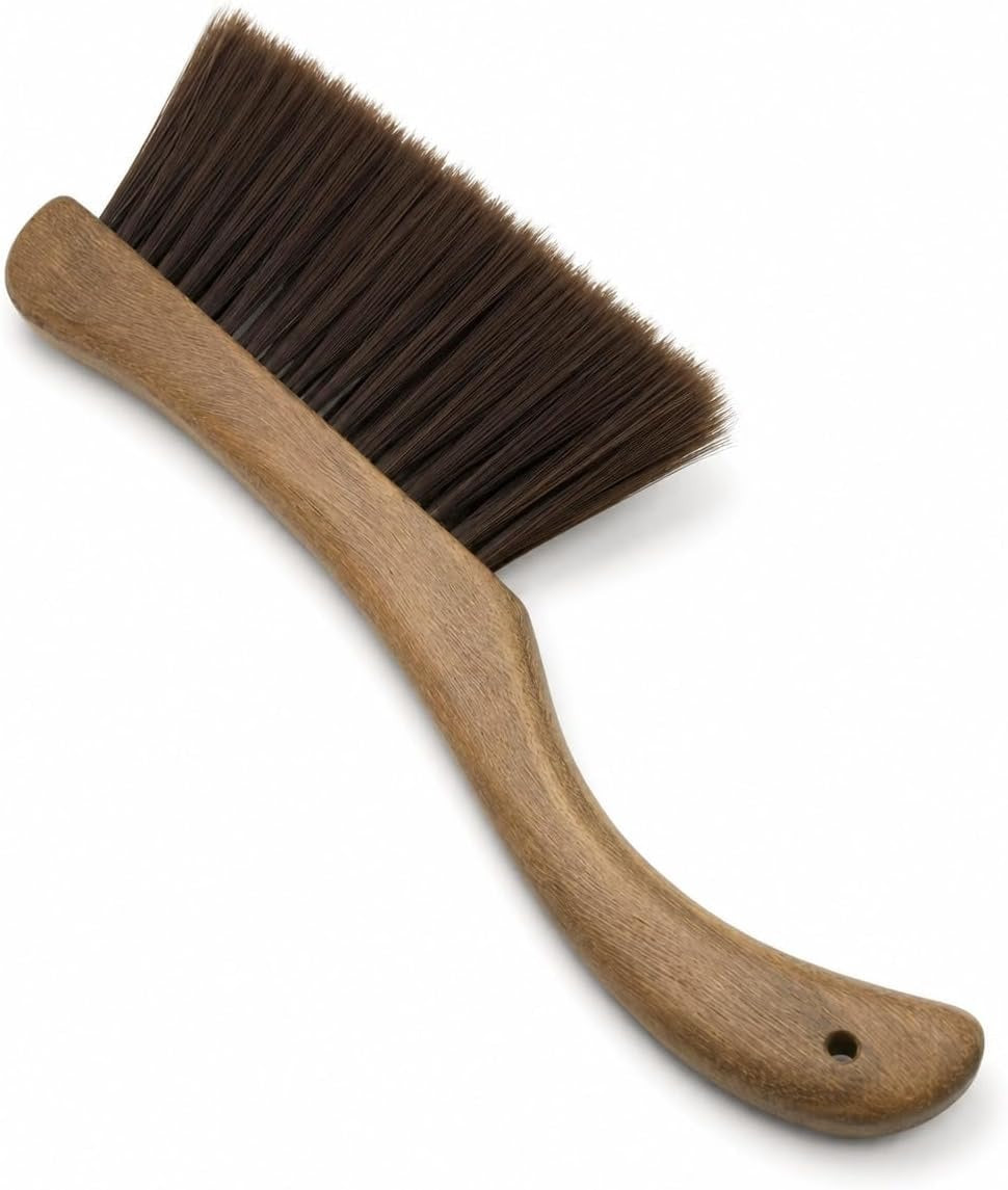 Wooden Horsehair Sand Dust Brush — Playa Boot &amp; Gear Cleaner