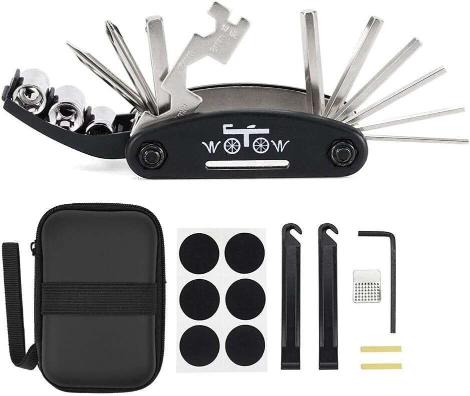 Portable Bike Repair Kit — Flat Fix for Festival Night Rides