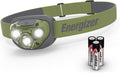Energizer PRO-260 LED headlamp IPX4 water resistant camping head light batteries included