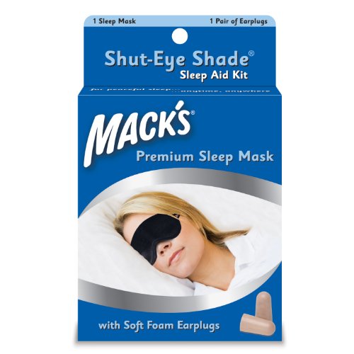Sleep Mask + Soft Foam Earplugs Kit — Camp Quiet | Dustproof Supply